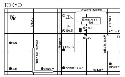 東京オフィス地図